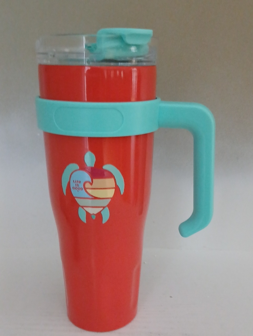 Life Is Good Travel Mug with Handle